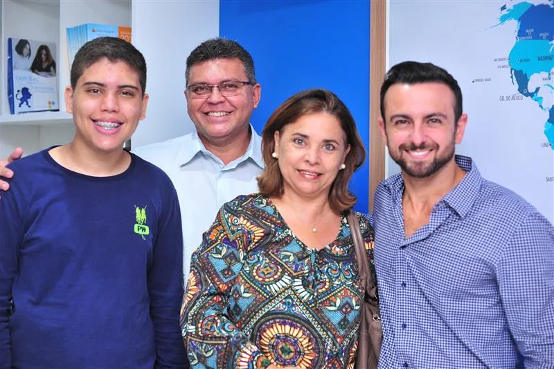 João Pedro Freire, Altair Bezerra, Denise e Victor Freire