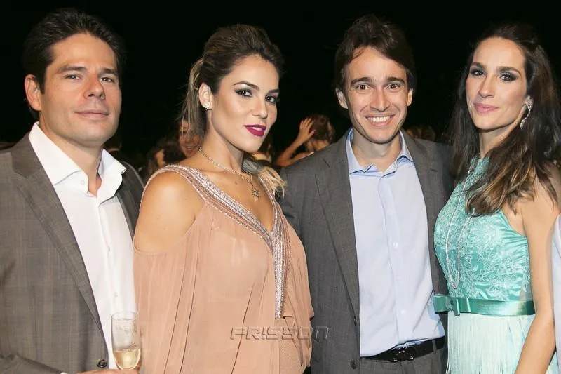 André e Maria Isabel Cabral, Rodrigo e Marcela Carvalho