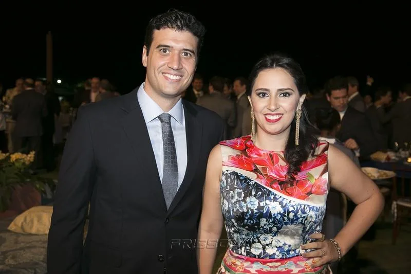 Antônio Alberto Dias e Mayra Carvalho