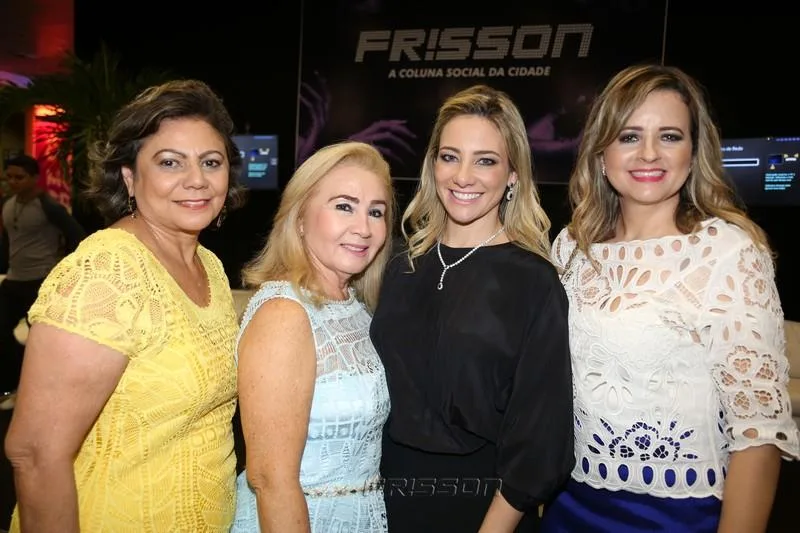 Auxiliadora Sampaio, Edna Lins, Gaída Dias e Michele Sampaio