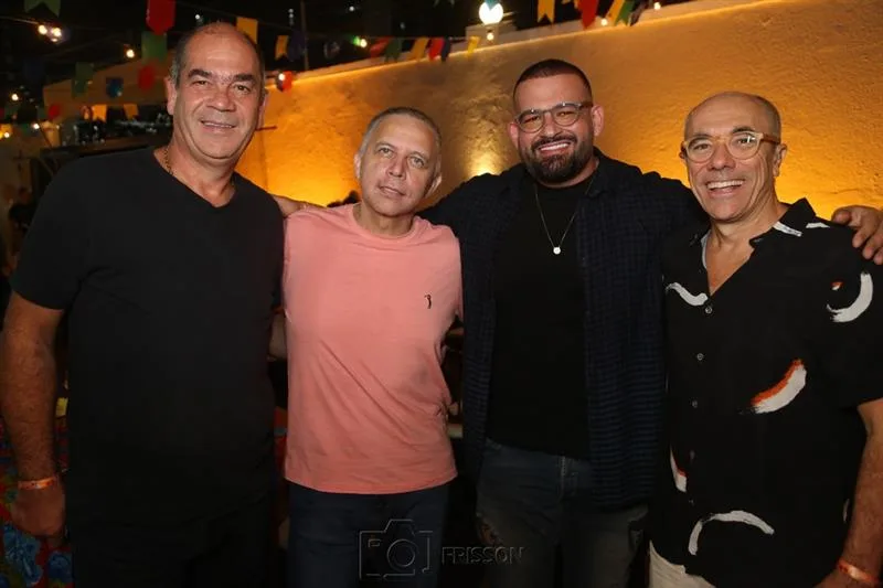 Agrailson Medeiros, Luis Lima, Renato Lourenço e Beto Santos