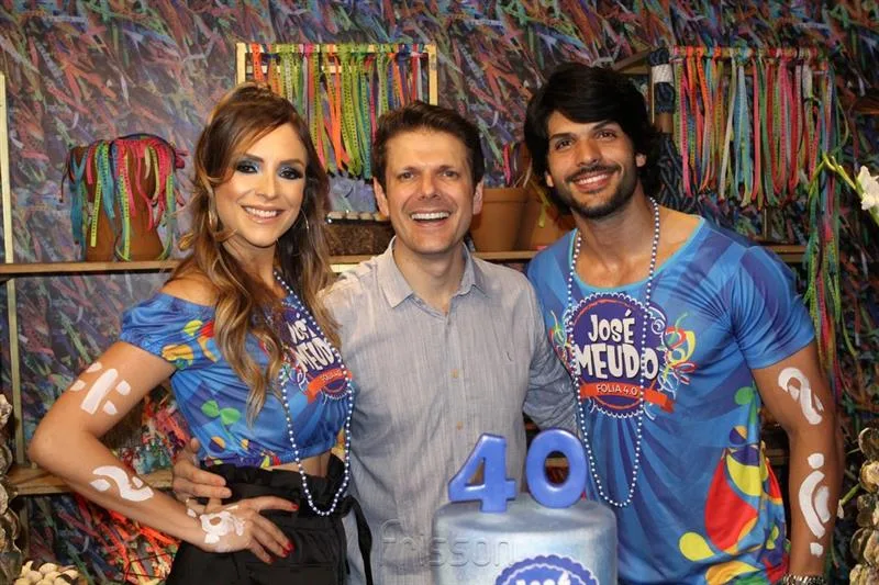 Ana Lúcia, José Meudo Filho e Lucas Fernandes