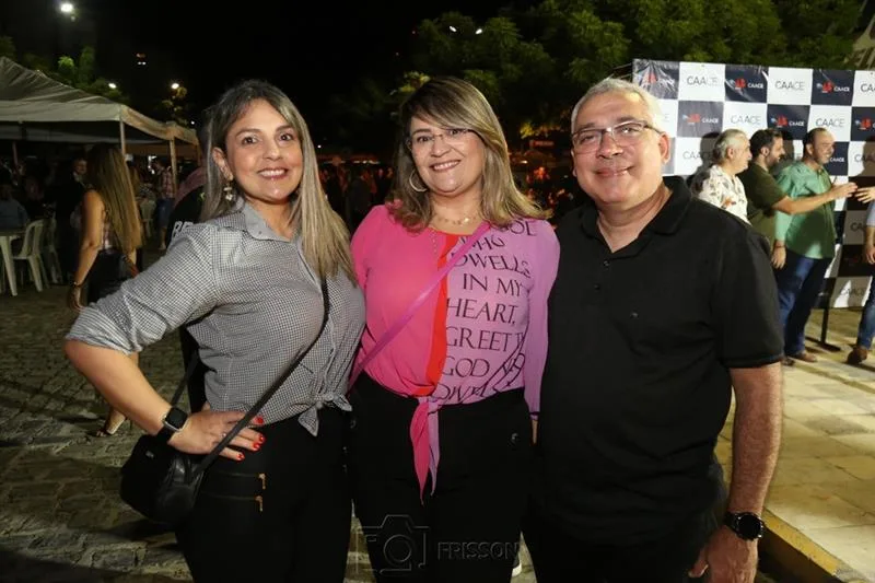 Andreia Teles, Kelly e Marcelo Magalhães