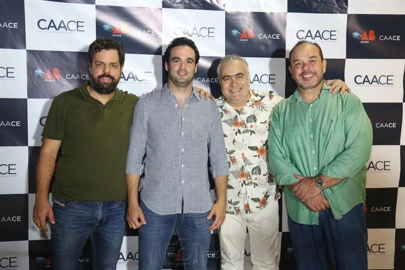 Cássio Pacheco, Lucas Asfor, Hélio Parente e Waldir Xavier