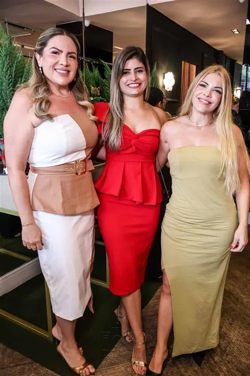 Mariana Abude, Francielle Lopes e Ilka Menezes