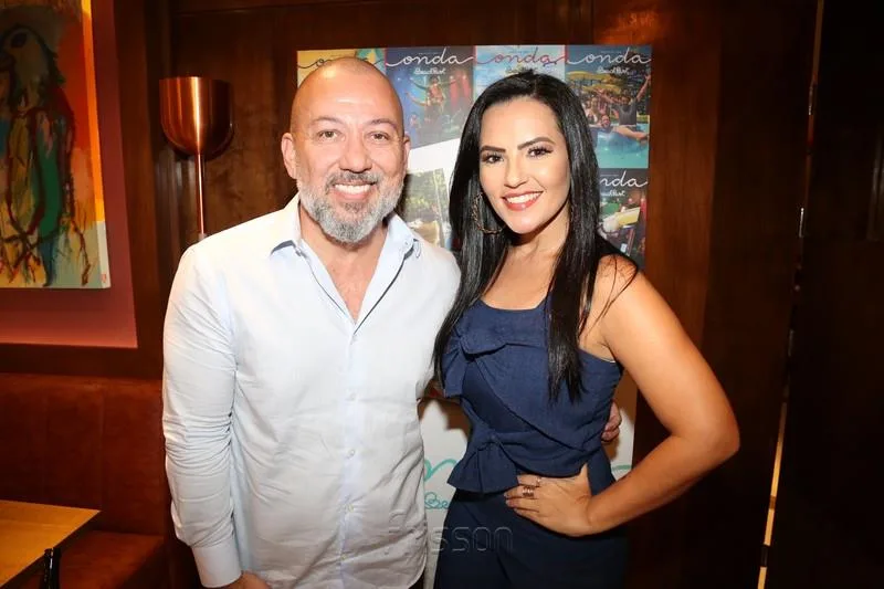 Alexandre Lima e Luciana Ribeiro