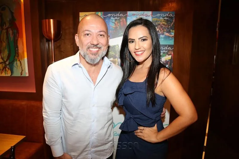 Alexandre Lima e Luciana Ribeiro