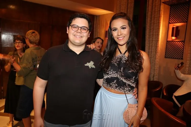 Bob Santos e Andressa Frota