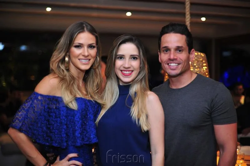 Bruna Waleska, Liana e Rafael Sá