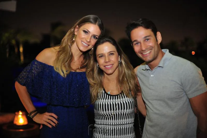 Bruna Waleska, Mirela e Cláudio Rocha