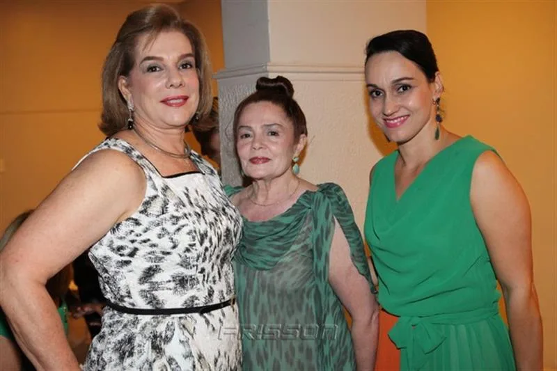 Ana Maria Fiúza, Verônica Rodrigues e Carmen Pompeu