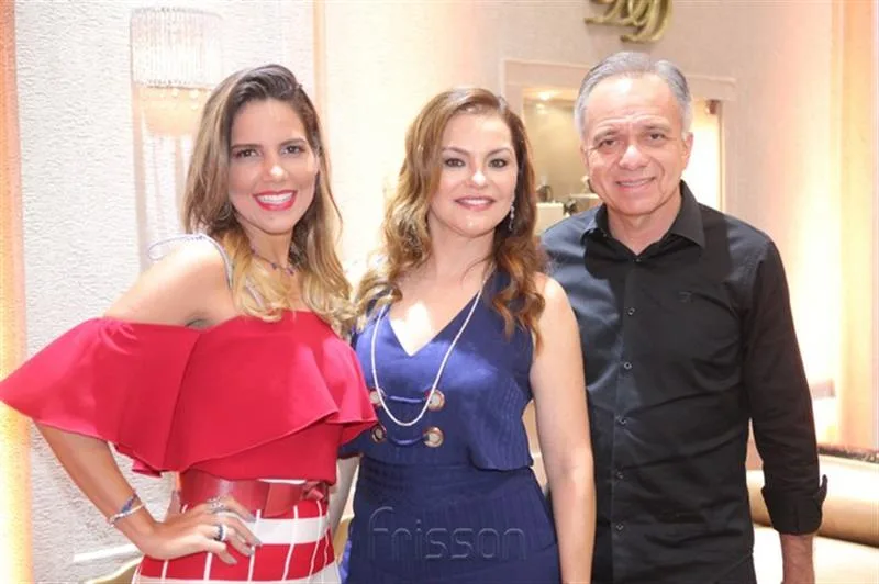 Ana Carolina Fontenele, Lucia Praciano e Tadeu Costa