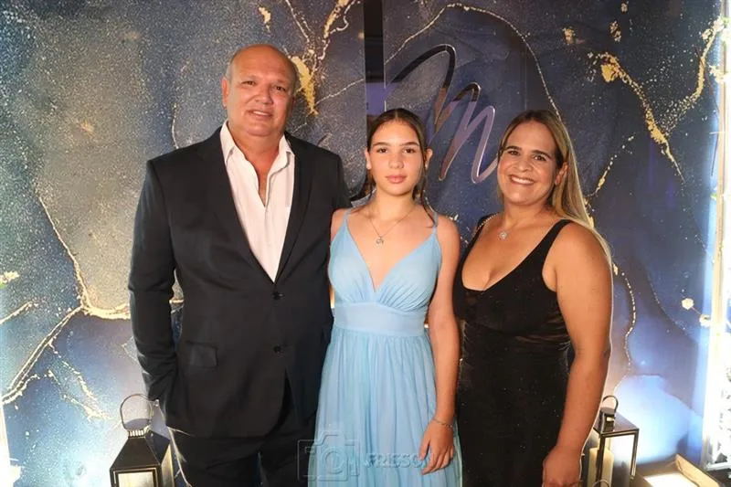 Alexandre, Maria Eduarda e Giordana Thomazetti