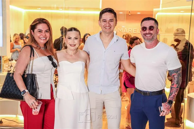 Andrea Rolim, Mara Rabelo, Dickson Silva e João Paulo Rolim