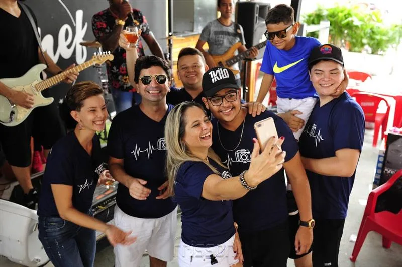 Bia Bley, Iratuã Freitas, Jocy Jinkings, Brian Dutervil, Ery Nunes, Ubiratan Jinkings e Roni Vasconcelos