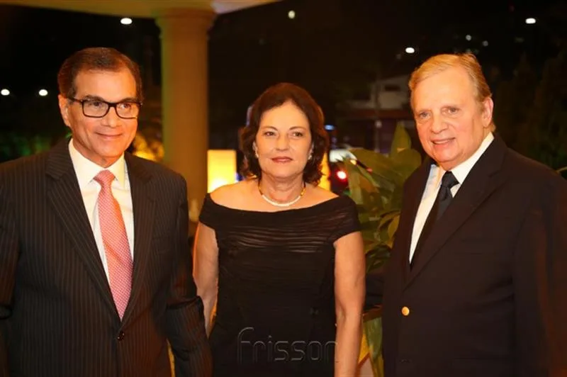 Beto, Ana Studart e Tasso Jereissati