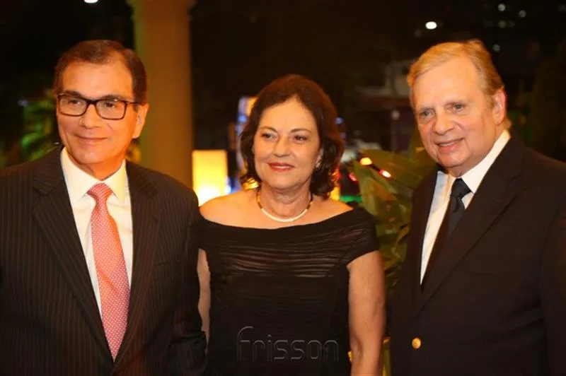 Beto, Ana Studart e Tasso Jereissati