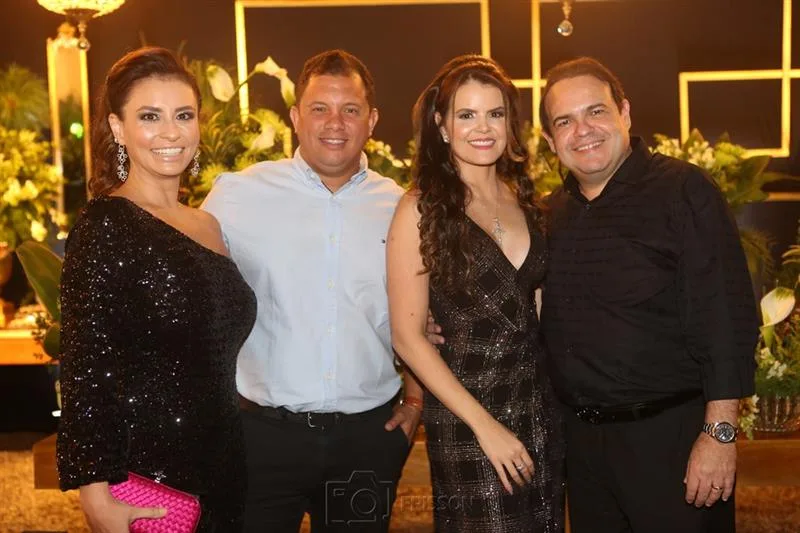 Ana Luisa Veras, Adilson Adeodato, Lia e Marcos Viveiros