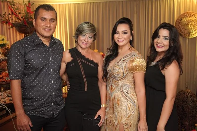 Alexandre Dantas, Alba Coutinho, Fran Leal e Vitoria Coutinho