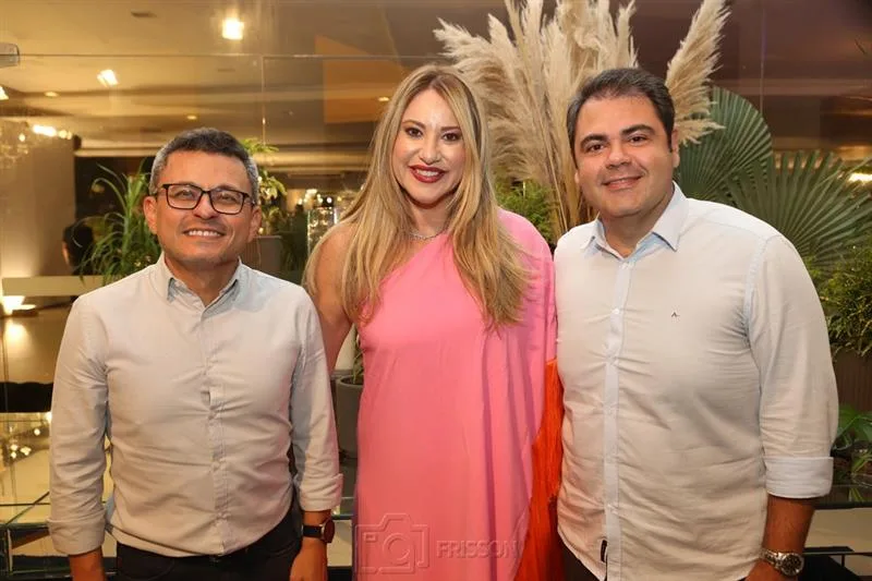 Adriano Muniz, Renata Oliveira e Marco Aurélio