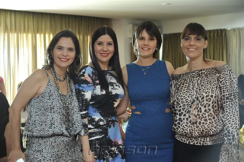 Cristina Carneiro, Lia Linhares, Clarissa Salazar e Fernanda Peixoto