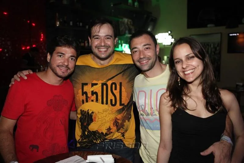 Bernardo Gadelha, Daniel Carvalho, Sergio Lopez e Aline Dummar