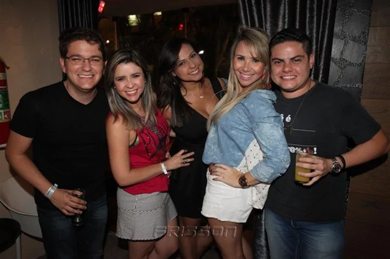 Caio Moreira, Dayane Lisboa, Raquel Oliveira, Cynthia Brasil e César Diógenes