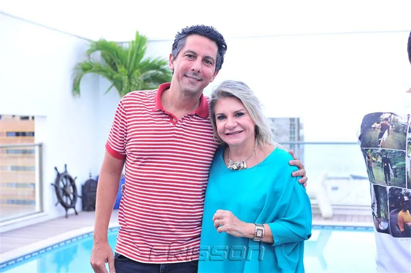 Rodrigo Jereissate e Rosangela Souza