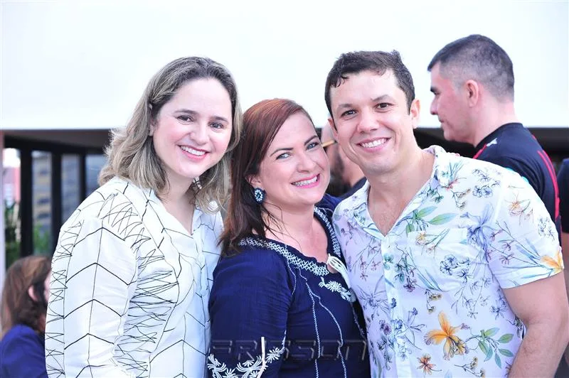 Laura Mota, Briane de Castro e Ewerton Rodrigues
