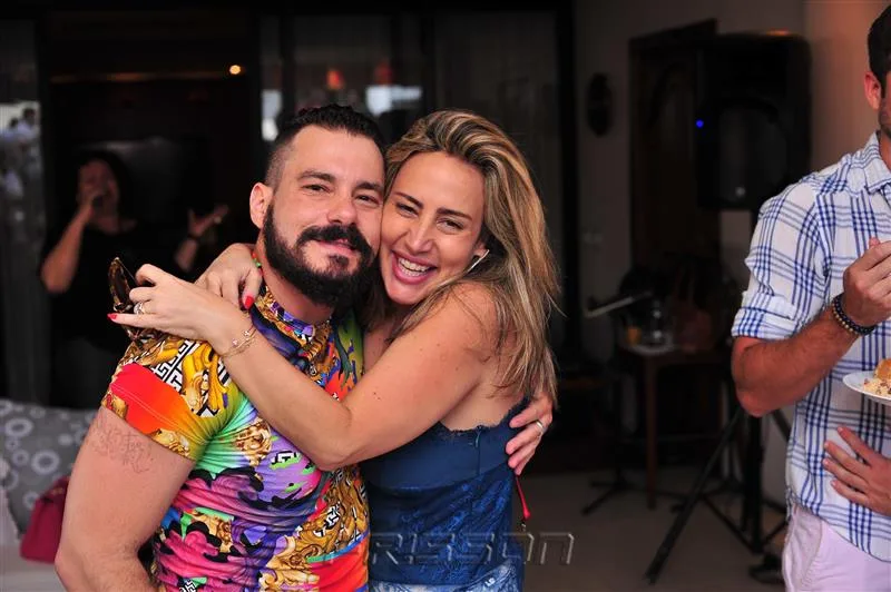 Miguel Filho e Karla Petrone