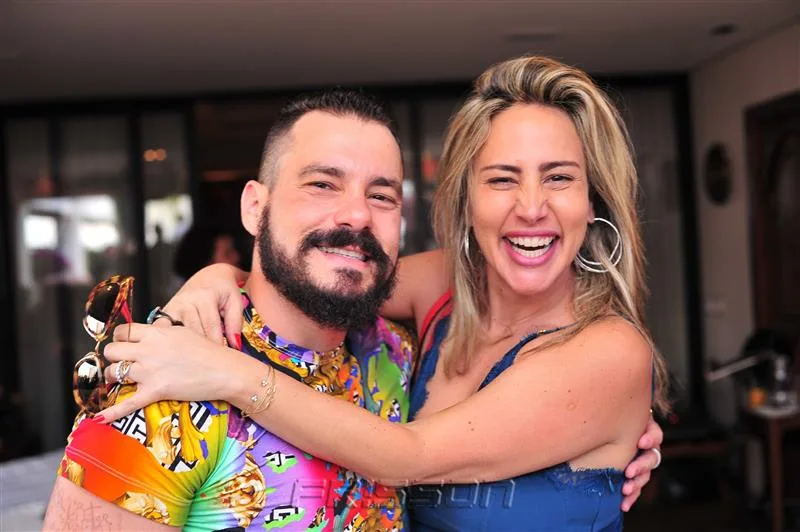 Miguel Filho e Karla Petrone