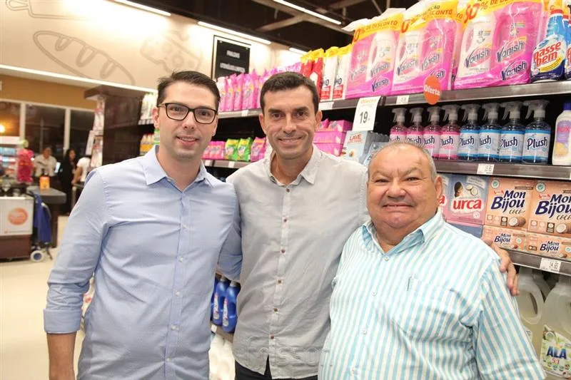 Arthur Sleimann, César Roma e Francisco Tavares