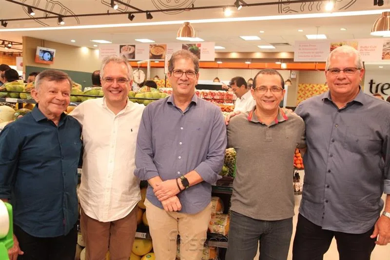 Edilmo Cunha, Ricardo Braga, Severino Ramalho Neto, Francisco Barbosa e Fernando Ramalho
