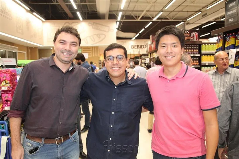 Eduardo Queiroga, Wilson Cabral e Leonardo Aiba