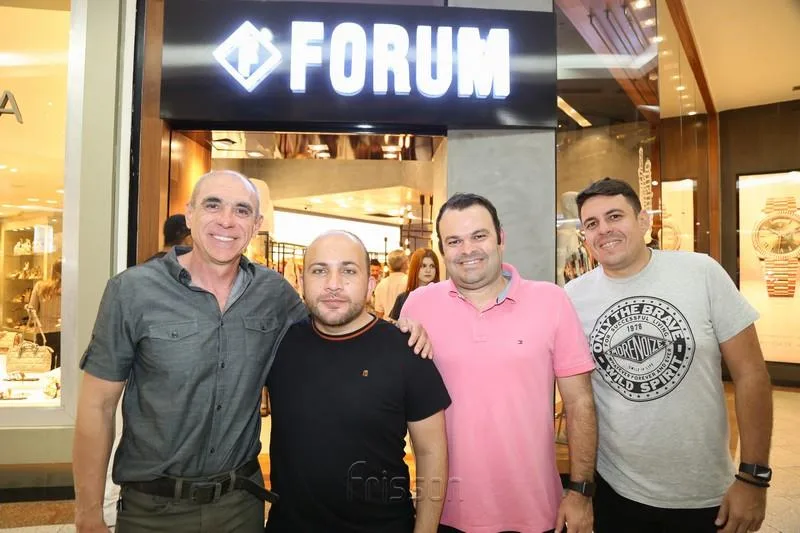 Douglas Santos, Carlinhos Aristides, Eugênio Parente e Everton Silveira