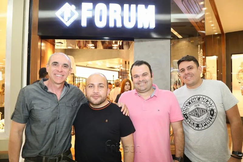 Douglas Santos, Carlinhos Aristides, Eugênio Parente e Everton Silveira