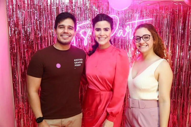 Alexandre Teixeira, Ilzane Morais e Tatiana Moura