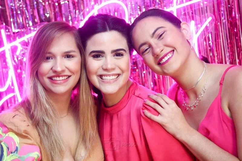 Amanda Fortes, Ilzane Morais e Gisele Câmara