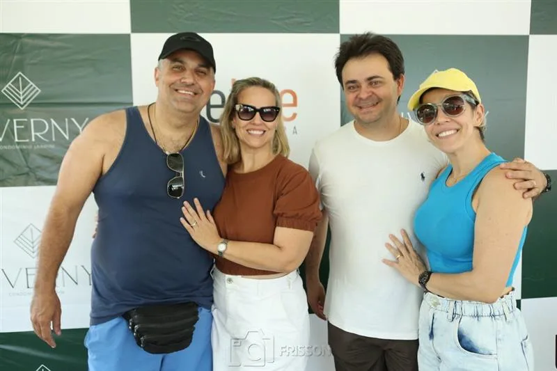 Erlanio, Areta, Josberto e Elayne Matoso