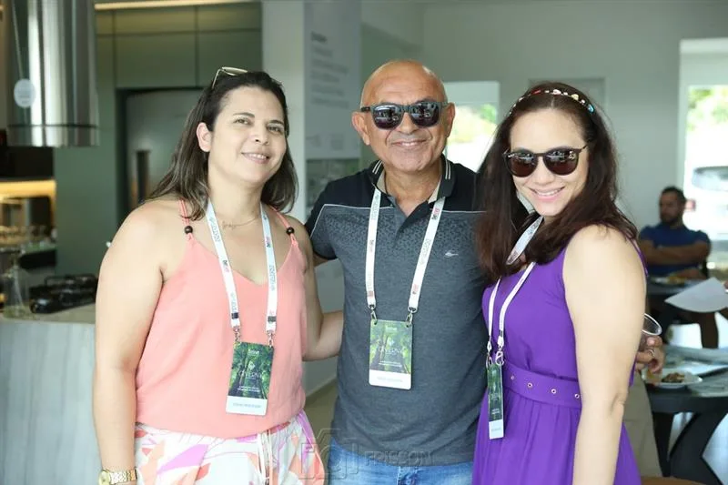 Geane Rebouças, Marcio Gleide e Ana Maria Mota