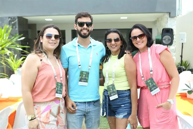 Geane Rebouças, Marcos Magalhães, Maria Ferreira e Ana Maria Santos