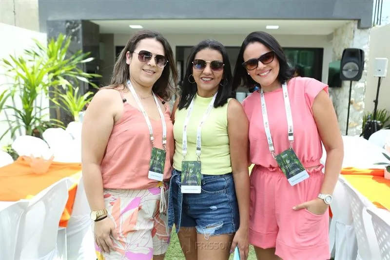 Geane Rebouças, Maria Ferreira e Ana Maria Santos