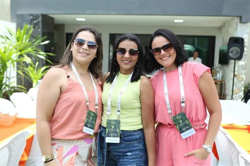 Geane Rebouças, Maria Ferreira e Ana Maria Santos