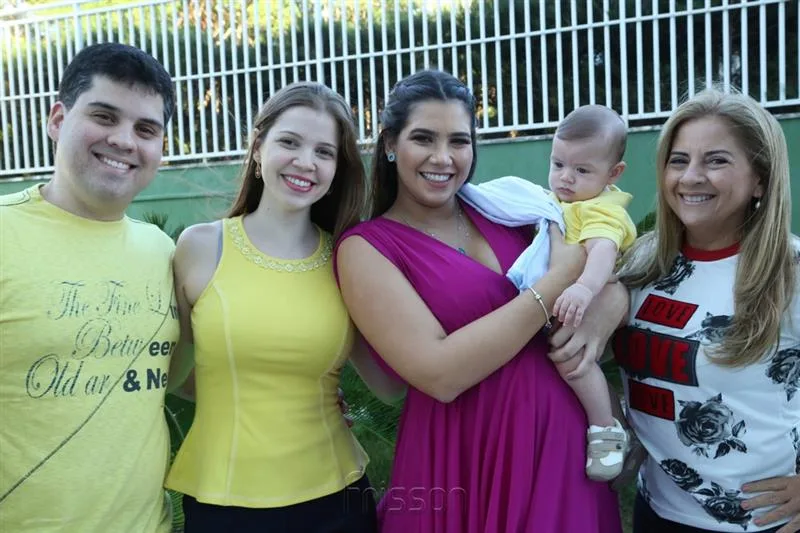 Paulo e Rebecca Peixoto, Suzana Geleilate, Daniel Peixoto, Beth Pinto