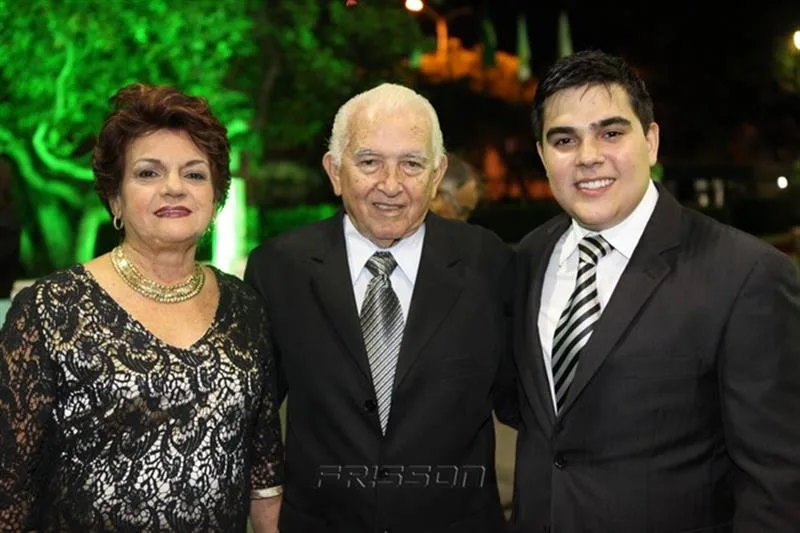 Ana Maria, Luis Teixeira e Thiago Nogueira