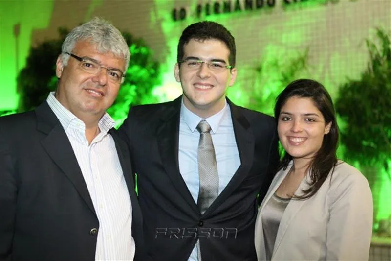 André Azevedo, André Felipe Dummar e Raiza Telles