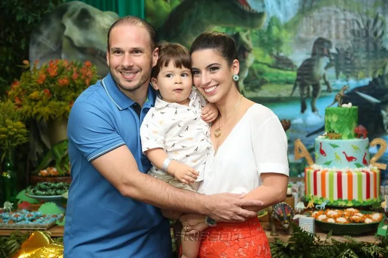 André, Bernardo e Ticiana Parente
