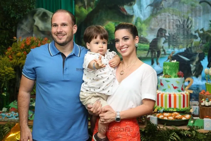 André, Bernardo e Ticiana Parente