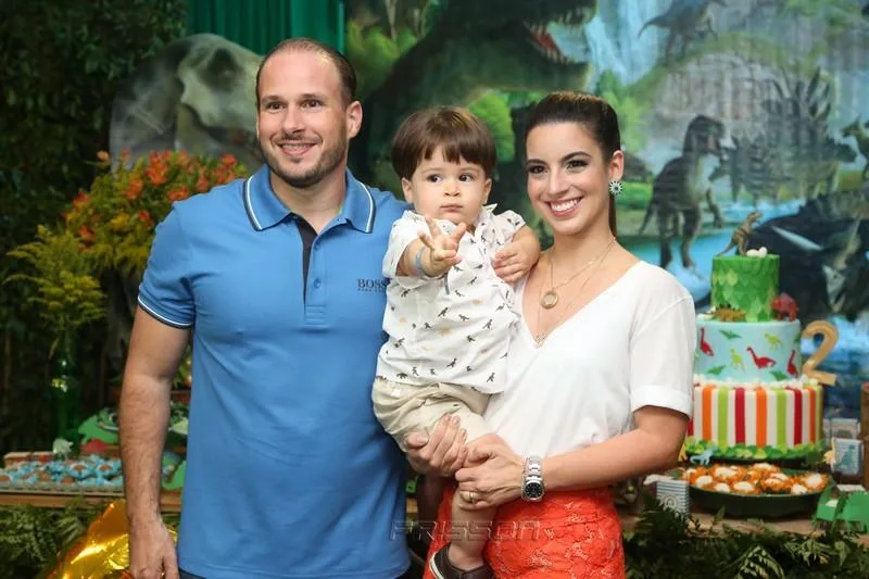 André, Bernardo e Ticiana Parente