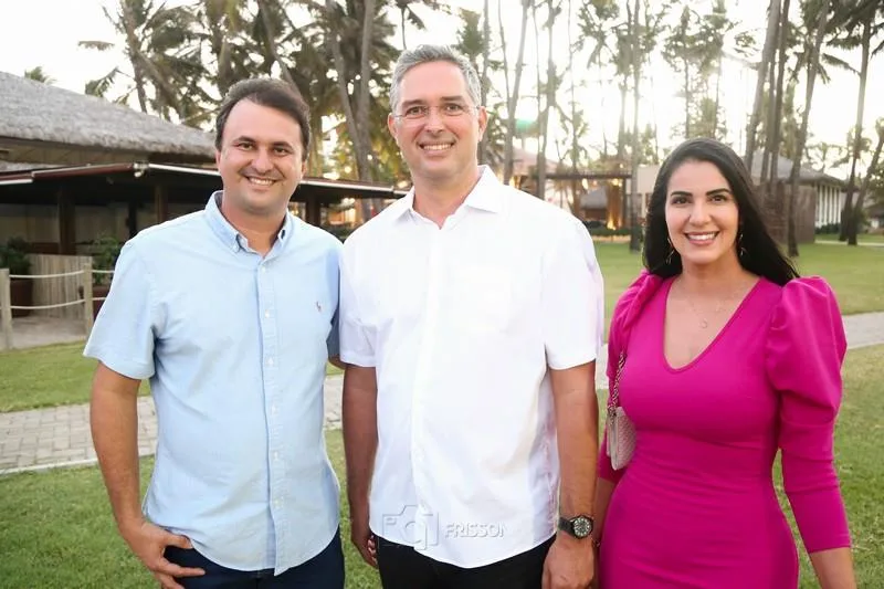 Bruno Gonçalves, Murilo Pascoal e Carla Ibiapina
